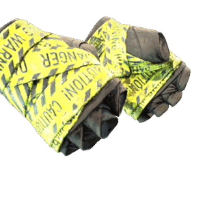 ★ Hand Wraps | CAUTION! (Battle-Scarred)