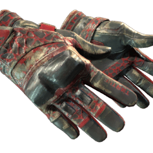 ★ Moto Gloves | Blood Pressure (Battle-Scarred)