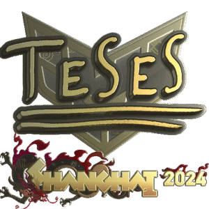 Sticker | TeSeS (Gold) | Shanghai 2024