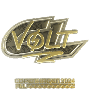 Sticker | volt (Gold) | Copenhagen 2024