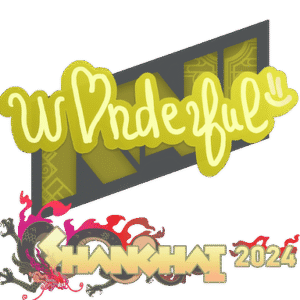 Sticker | w0nderful | Shanghai 2024