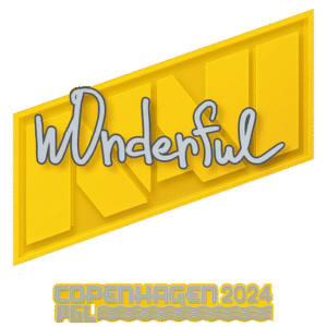 Sticker | w0nderful | Copenhagen 2024