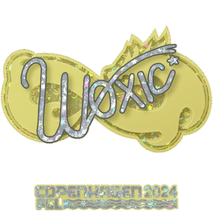 Sticker | woxic (Glitter) | Copenhagen 2024