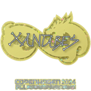 Sticker | XANTARES (Glitter) | Copenhagen 2024