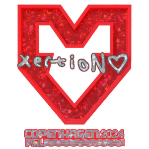 Sticker | xertioN (Glitter) | Copenhagen 2024