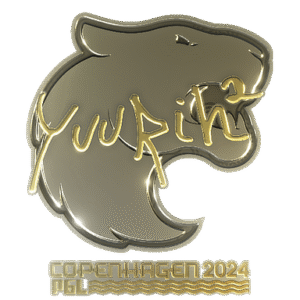 Sticker | yuurih (Gold) | Copenhagen 2024