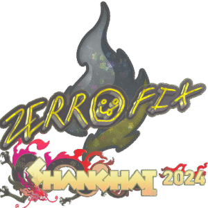 Sticker | zeRRoFIX (Glitter) | Shanghai 2024