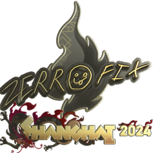 Sticker | zeRRoFIX (Gold) | Shanghai 2024