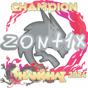 Sticker | zont1x (Champion) | Shanghai 2024