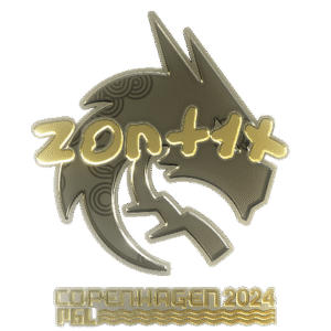 Sticker | zont1x (Gold) | Copenhagen 2024