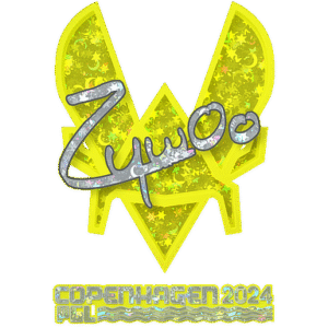 Sticker | ZywOo (Glitter) | Copenhagen 2024