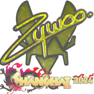 Sticker | ZywOo (Glitter) | Shanghai 2024