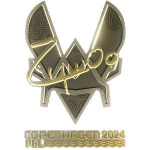 Sticker | ZywOo (Gold) | Copenhagen 2024