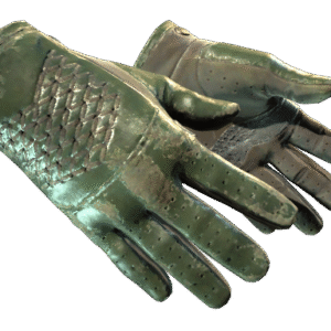 ★ Driver Gloves | Racing Green (Battle-Scarred)