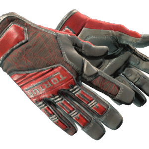 ★ Specialist Gloves | Crimson Web (Minimal Wear)