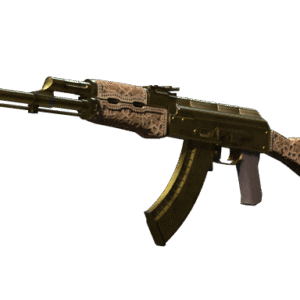 AK-47 | Gold Arabesque (Battle-Scarred)