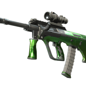 AUG | Carved Jade (Field-Tested)