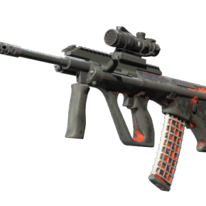 AUG | Radiation Hazard (Battle-Scarred)