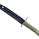★ Bayonet | Blue Steel (Battle-Scarred)