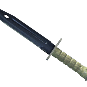 ★ Bayonet | Blue Steel (Battle-Scarred)