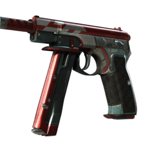 CZ75-Auto | Red Astor (Field-Tested)