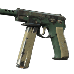 CZ75-Auto | Green Plaid (Battle-Scarred)