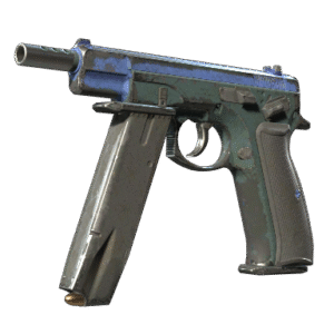CZ75-Auto | Indigo (Battle-Scarred)