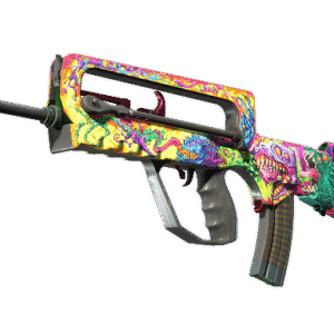StatTrak™ FAMAS | Bad Trip (Well-Worn)