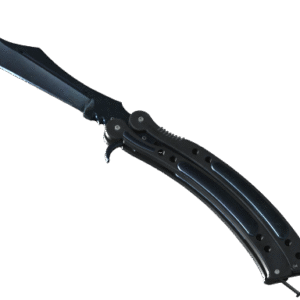 ★ Butterfly Knife | Blue Steel (Factory New)