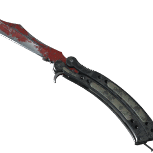 ★ Butterfly Knife | Crimson Web (Battle-Scarred)