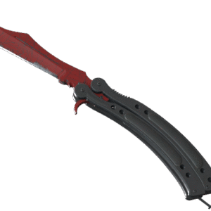 ★ Butterfly Knife | Crimson Web (Field-Tested)
