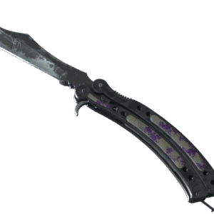 ★ Butterfly Knife | Ultraviolet (Battle-Scarred)