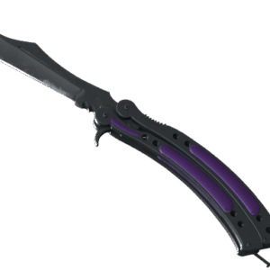 ★ Butterfly Knife | Ultraviolet (Field-Tested)