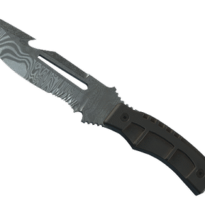 ★ Survival Knife | Damascus Steel (Battle-Scarred)