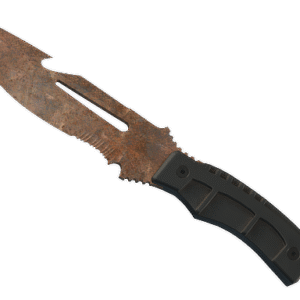 ★ Survival Knife | Rust Coat (Battle-Scarred)