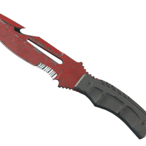 ★ Survival Knife | Crimson Web (Battle-Scarred)