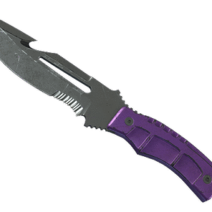 ★ Survival Knife | Ultraviolet (Battle-Scarred)
