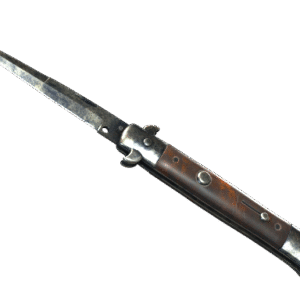 ★ Stiletto Knife | Stained (Battle-Scarred)