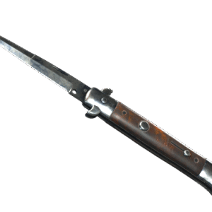 ★ Stiletto Knife | Stained (Field-Tested)