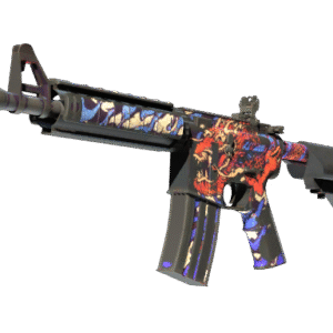 StatTrak™ M4A4 | 龍王 (Dragon King) (Battle-Scarred)