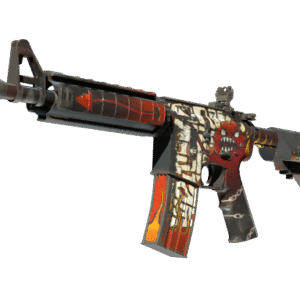 StatTrak™ M4A4 | Hellfire (Field-Tested)