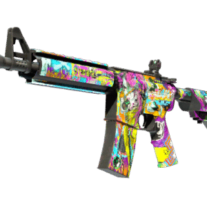 StatTrak™ M4A4 | In Living Color (Factory New)