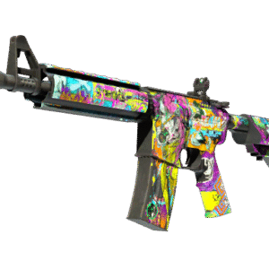 StatTrak™ M4A4 | In Living Color (Field-Tested)