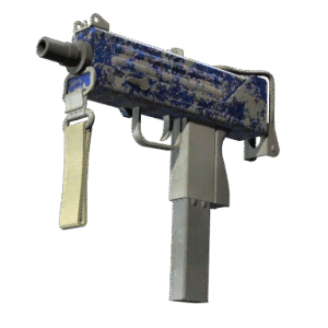 MAC-10 | Lapis Gator (Battle-Scarred)
