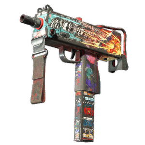 MAC-10 | Derailment (Battle-Scarred)
