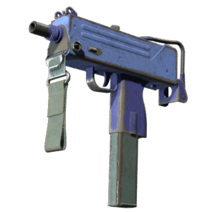 MAC-10 | Indigo (Battle-Scarred)
