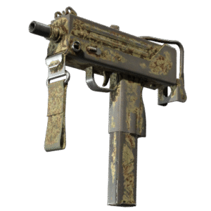 MAC-10 | Sienna Damask (Battle-Scarred)