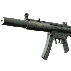 MP5-SD | Lime Hex (Battle-Scarred)