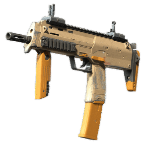 MP7 | Short Ochre (Well-Worn)