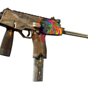 StatTrak™ MP9 | Starlight Protector (Battle-Scarred)